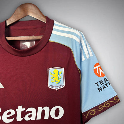 25/26 Aston Villa Home Kit from FootballPrestige.com - Premium Football Kits