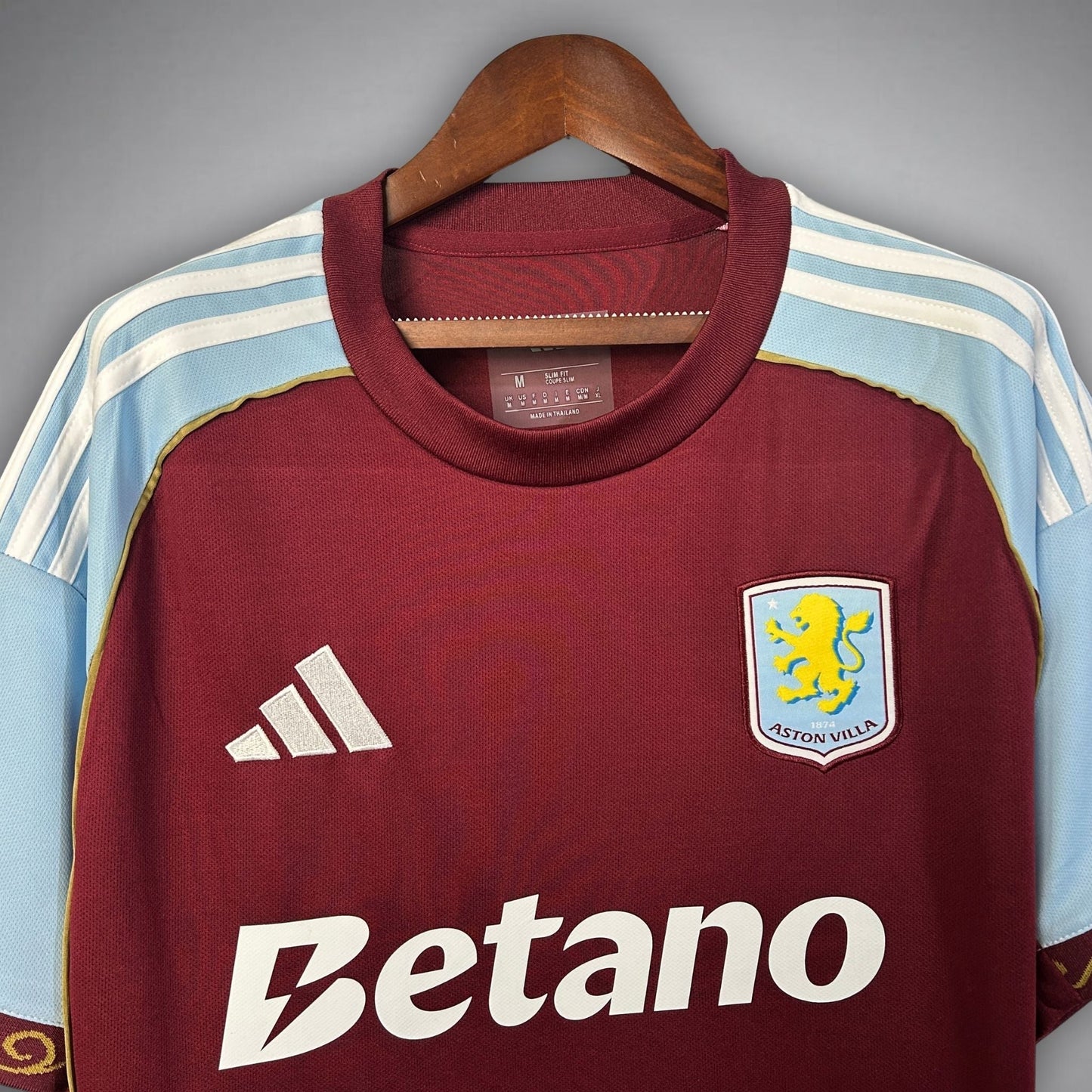 25/26 Aston Villa Home Kit from FootballPrestige.com - Premium Football Kits