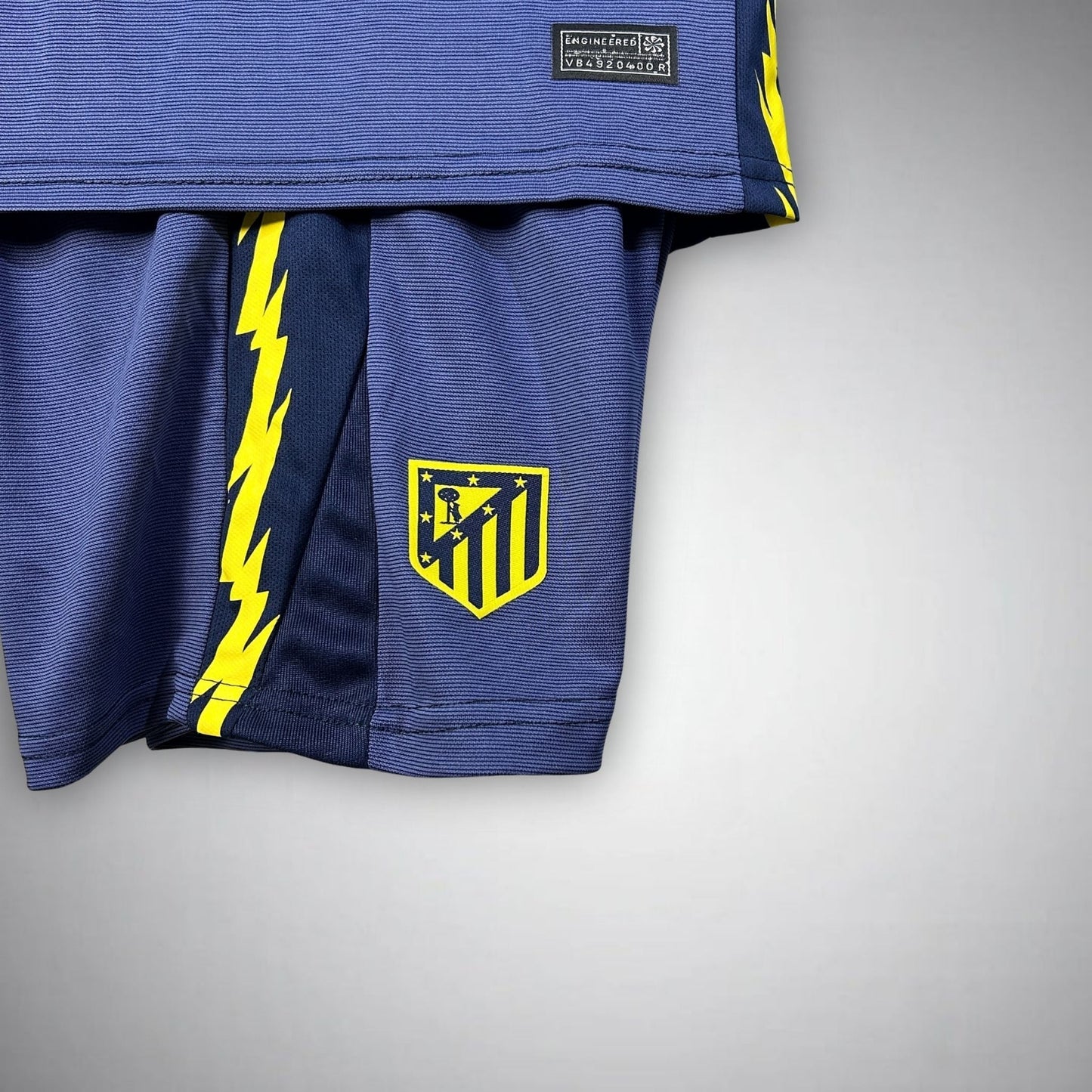 25/26 Atletico Madrid Away Kids Size Kit from FootballPrestige.com - Premium Football Kits