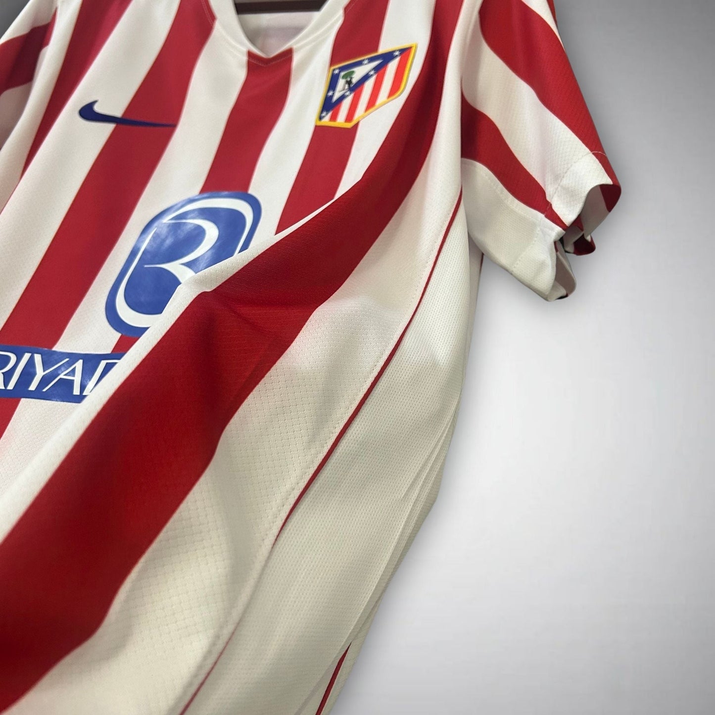 25/26 Atletico Madrid Home Kit from FootballPrestige.com - Premium Football Kits