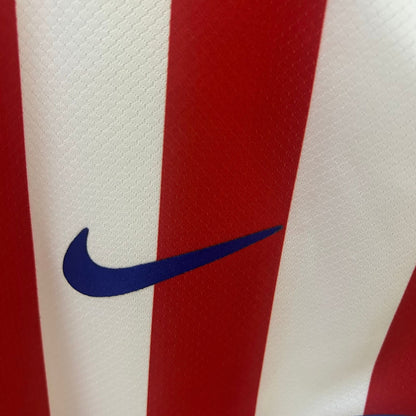 25/26 Atletico Madrid Home Kit from FootballPrestige.com - Premium Football Kits