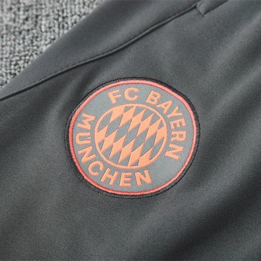 25/26 Bayern München Training Grey Kids Size Tracksuit from FootballPrestige.com - Premium Football Kits