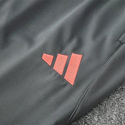 25/26 Bayern München Training Grey Kids Size Tracksuit from FootballPrestige.com - Premium Football Kits