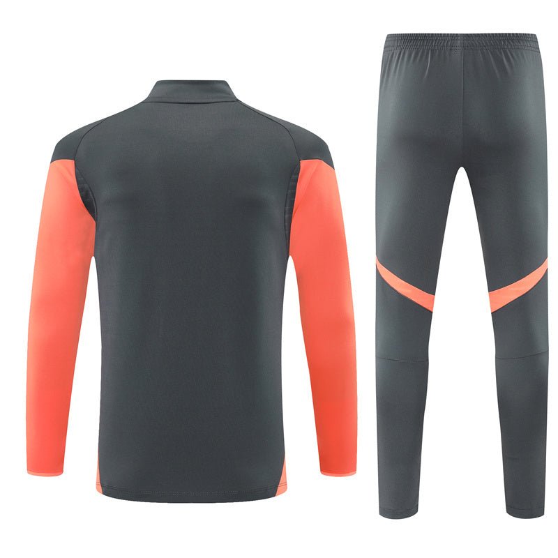 25/26 Bayern München Training Grey Kids Size Tracksuit from FootballPrestige.com - Premium Football Kits