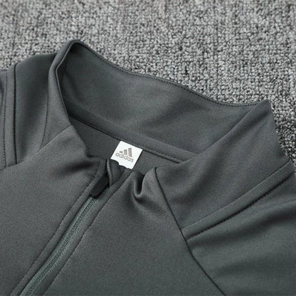 25/26 Bayern München Training Grey Kids Size Tracksuit from FootballPrestige.com - Premium Football Kits