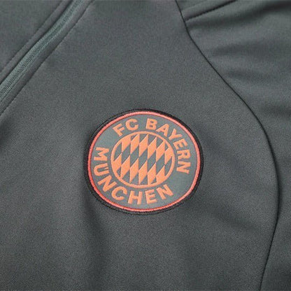 25/26 Bayern München Training Grey Tracksuit from FootballPrestige.com - Premium Football Kits