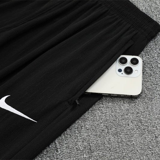 25/26 Brazil Training Black Tracksuit from FootballPrestige.com - Premium Football Kits
