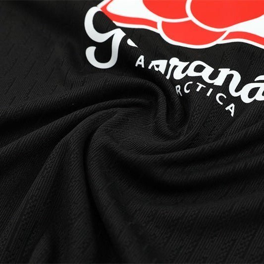25/26 Brazil Training Black Tracksuit from FootballPrestige.com - Premium Football Kits