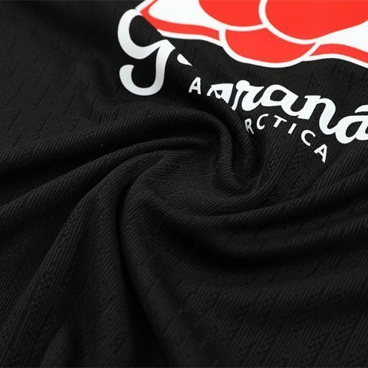 25/26 Brazil Training Black Tracksuit from FootballPrestige.club - Premium Football Kits