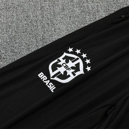 25/26 Brazil Training Orange Kids Size Tracksuit from FootballPrestige.com - Premium Football Kits
