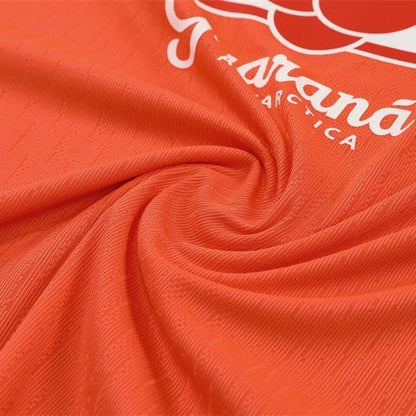25/26 Brazil Training Orange Kids Size Tracksuit from FootballPrestige.com - Premium Football Kits