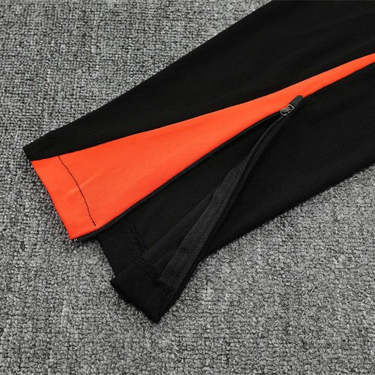 25/26 Brazil Training Orange Kids Size Tracksuit from FootballPrestige.com - Premium Football Kits