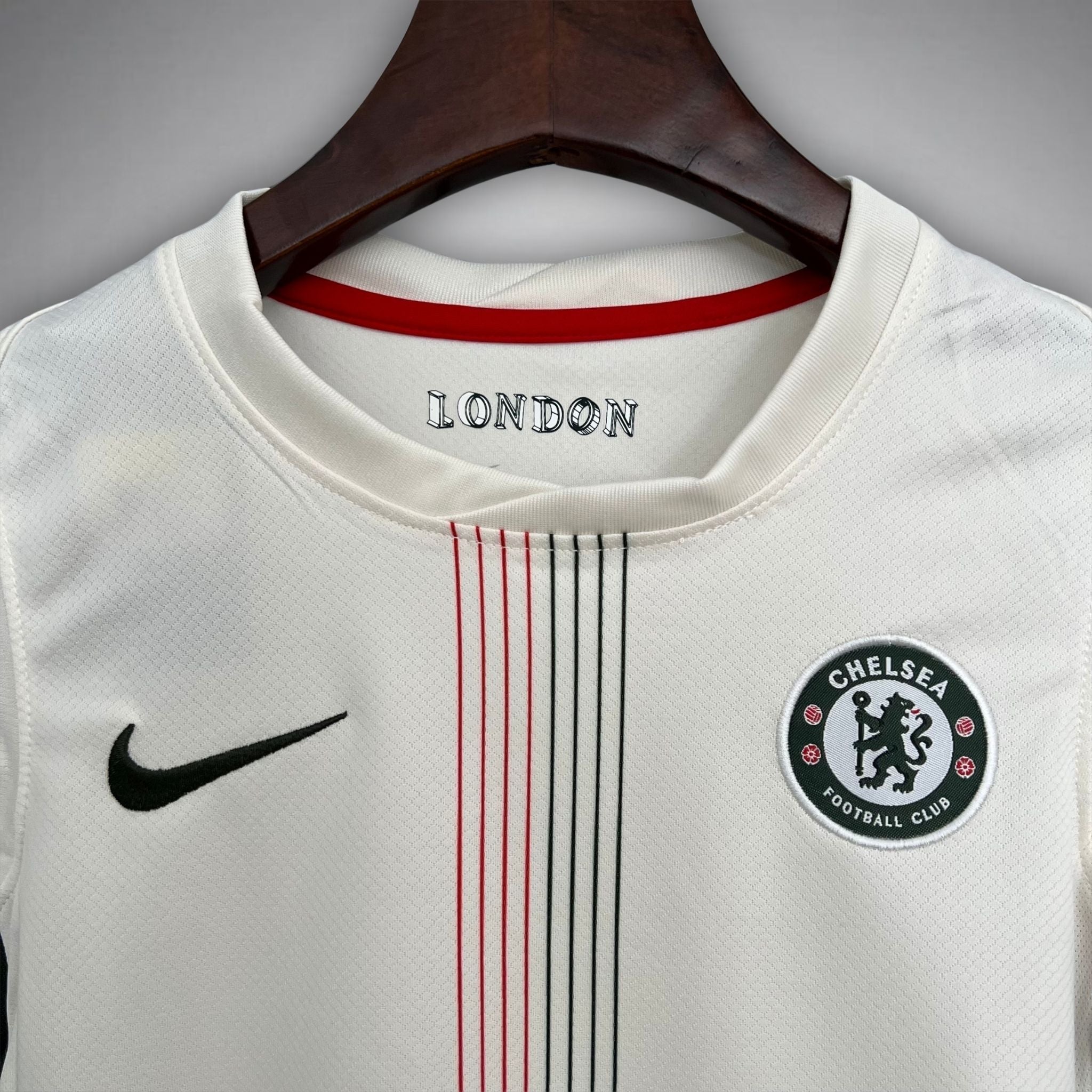 25/26 Chelsea Away Kids Size Kit from FootballPrestige.club - Premium Football Kits