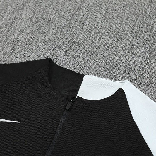 25/26 Chelsea Black Kids Size Tracksuit from FootballPrestige.com - Premium Football Kits