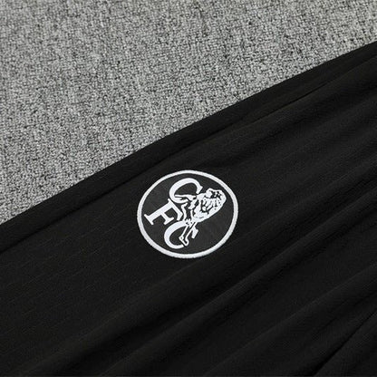 25/26 Chelsea Black Tracksuit from FootballPrestige.com - Premium Football Kits