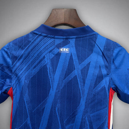 25/26 Chelsea Home Kids Size Kit from FootballPrestige.com - Premium Football Kits