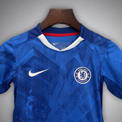 25/26 Chelsea Home Kids Size Kit from FootballPrestige.com - Premium Football Kits