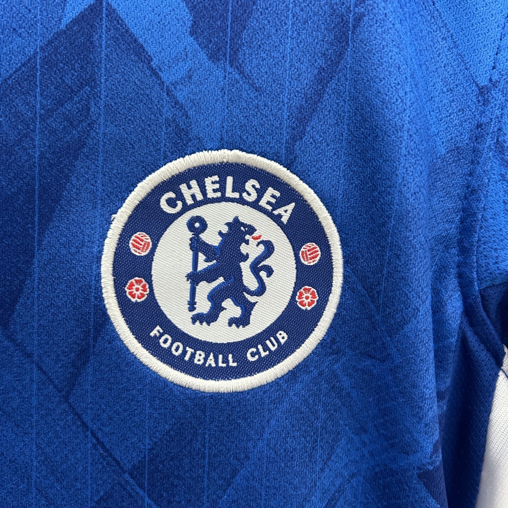 25/26 Chelsea Home Kids Size Kit from FootballPrestige.club - Premium Football Kits