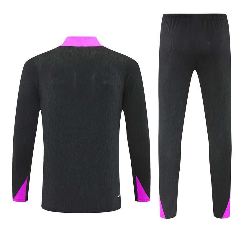 25/26 England Training Black Tracksuit from FootballPrestige.com - Premium Football Kits