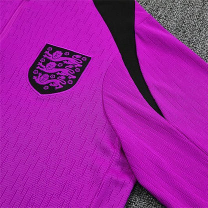 25/26 England Training Purple Kids Size Tracksuit from FootballPrestige.com - Premium Football Kits