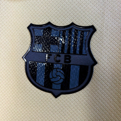 25/26 FC Barcelona Away Kit from FootballPrestige.com - Premium Football Kits