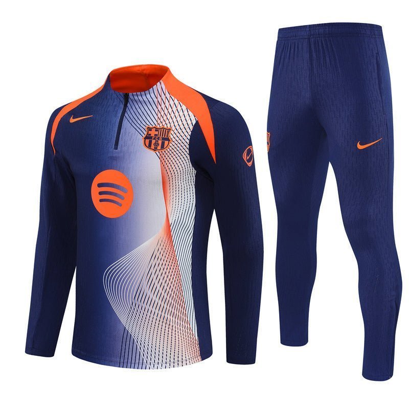 25/26 FC Barcelona Pre - Match Third Kids Size Tracksuit from FootballPrestige.com - Premium Football Kits