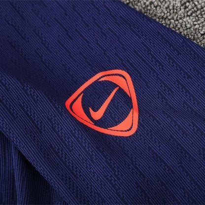 25/26 FC Barcelona Training Blue/Orange Kids Size Tracksuit from FootballPrestige.com - Premium Football Kits