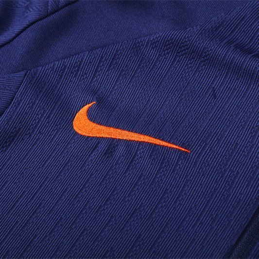 25/26 FC Barcelona Training Blue/Orange Kids Size Tracksuit from FootballPrestige.com - Premium Football Kits