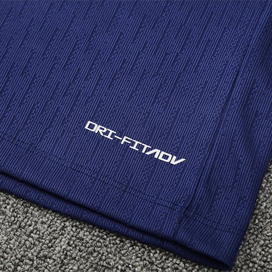 25/26 FC Barcelona Training Blue/Purple Tracksuit from FootballPrestige.com - Premium Football Kits
