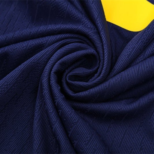 25/26 FC Barcelona Training Blue/Purple Tracksuit from FootballPrestige.com - Premium Football Kits