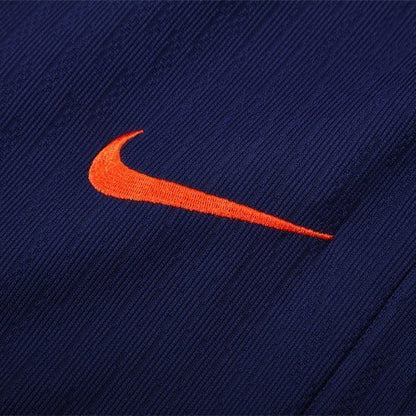 25/26 FC Barcelona Training Orange/Blue Kids Size Tracksuit from FootballPrestige.com - Premium Football Kits
