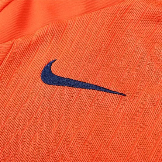 25/26 FC Barcelona Training Orange/Blue Tracksuit from FootballPrestige.com - Premium Football Kits