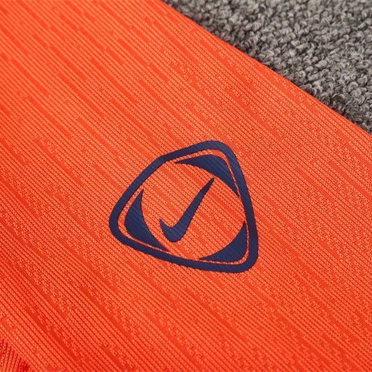 25/26 FC Barcelona Training Orange/Blue Tracksuit from FootballPrestige.com - Premium Football Kits