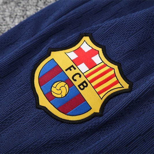25/26 FC Barcelona Training Purple/Blue Tracksuit from FootballPrestige.com - Premium Football Kits