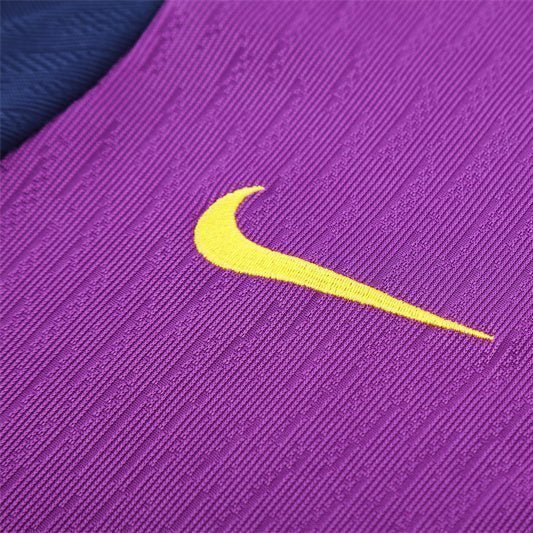 25/26 FC Barcelona Training Purple/Blue Tracksuit from FootballPrestige.club - Premium Football Kits