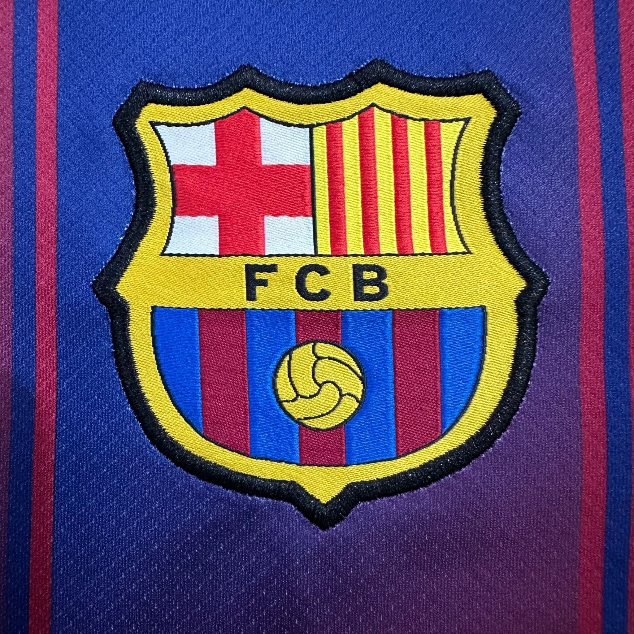 25/26 FC Barcelona x Ed Sheeran Home Kit from FootballPrestige.club - Premium Football Kits