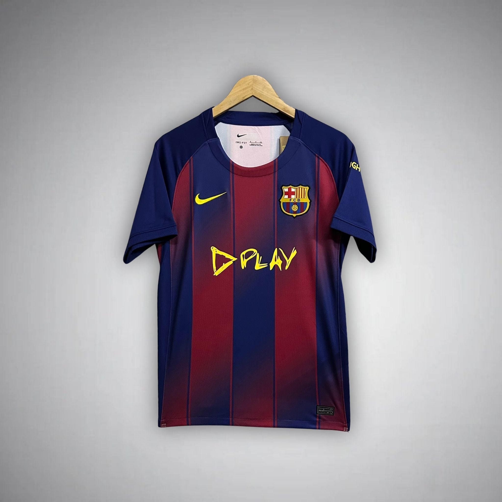 25/26 FC Barcelona x Ed Sheeran Home Kit from FootballPrestige.club - Premium Football Kits