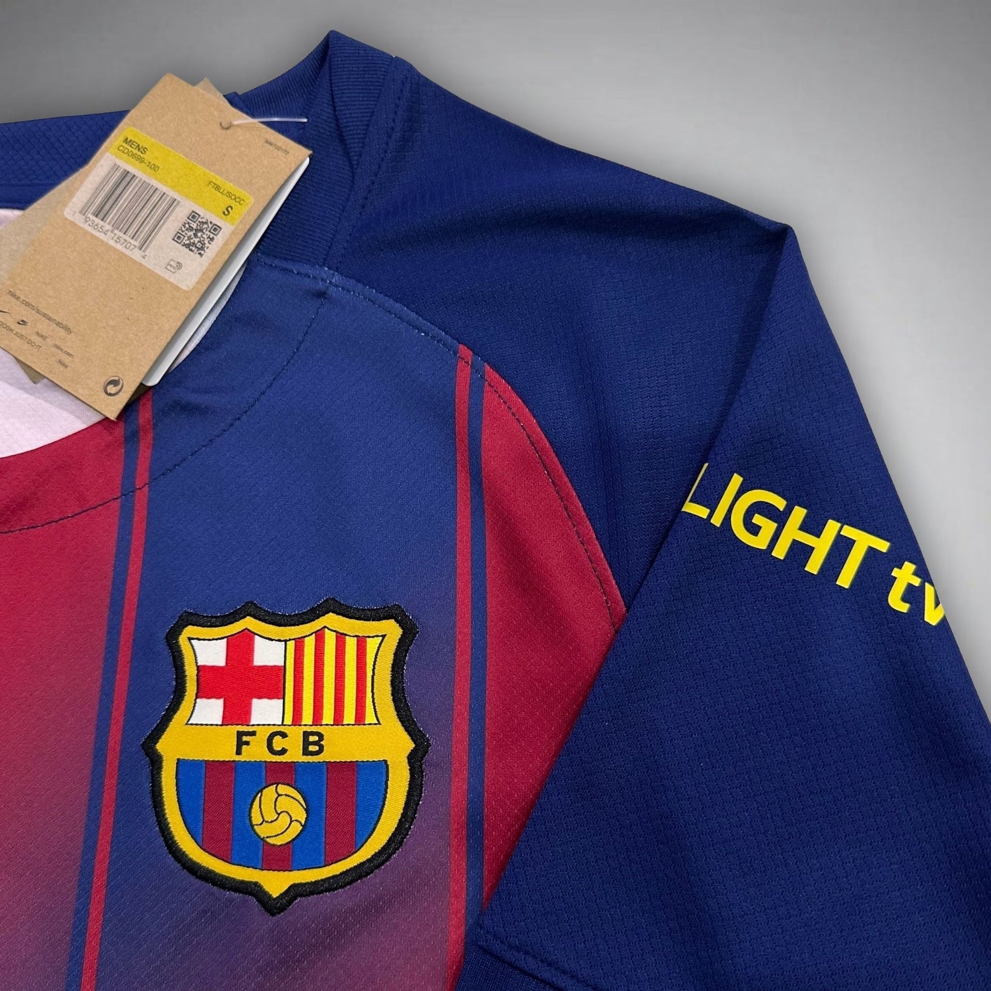 25/26 FC Barcelona x Ed Sheeran Home Kit from FootballPrestige.com - Premium Football Kits
