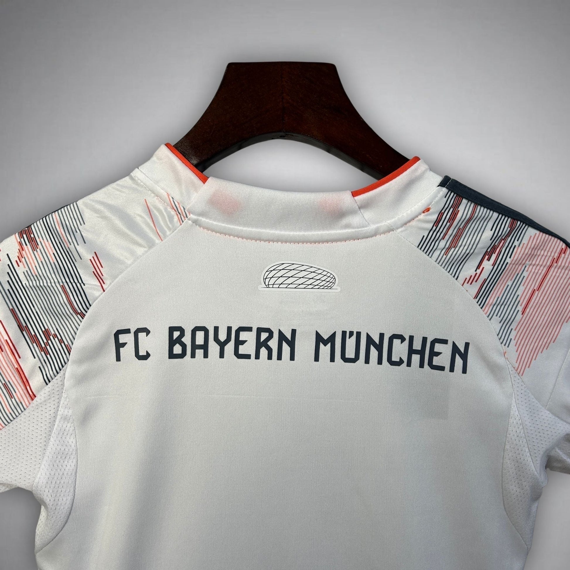 25/26 FC Bayern Away Kids Size Kit from FootballPrestige.com - Premium Football Kits