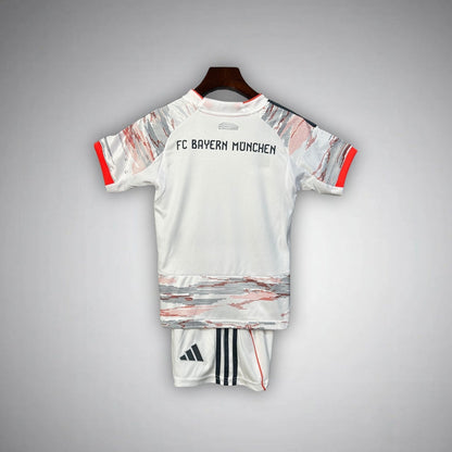 25/26 FC Bayern Away Kids Size Kit from FootballPrestige.com - Premium Football Kits
