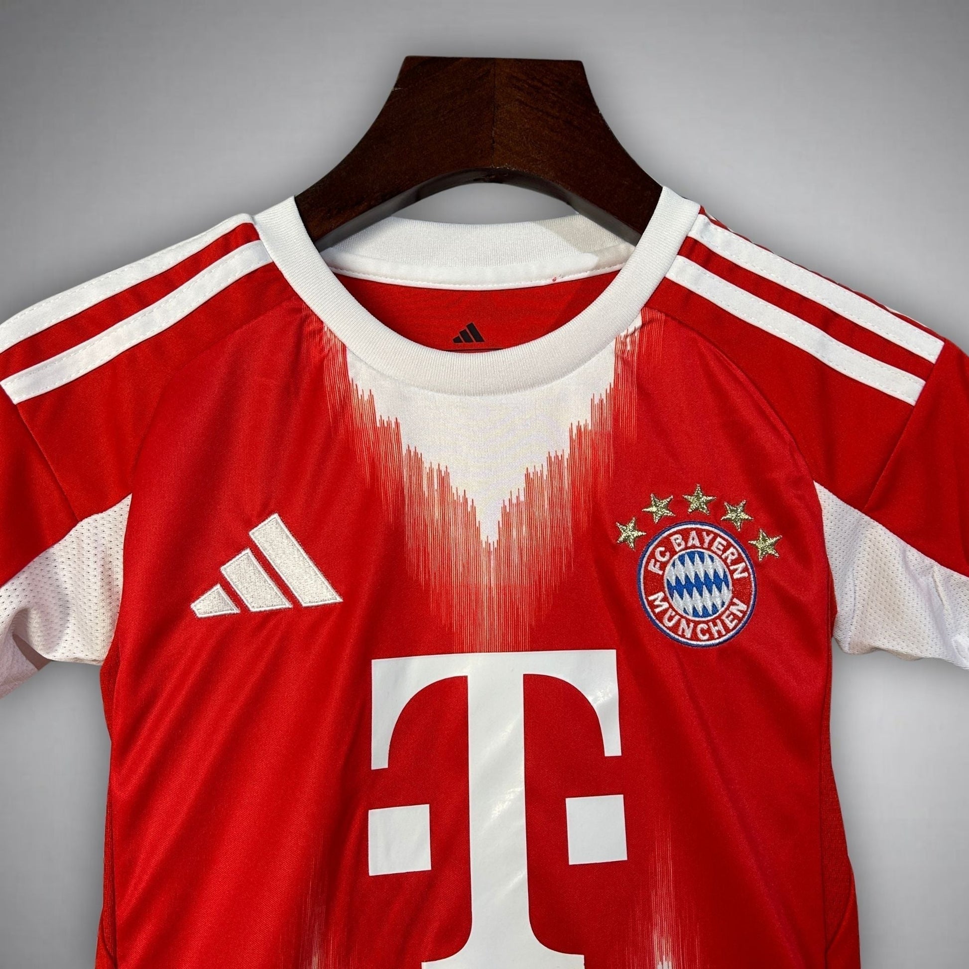 25/26 FC Bayern Home Kids Size Kit from FootballPrestige.com - Premium Football Kits