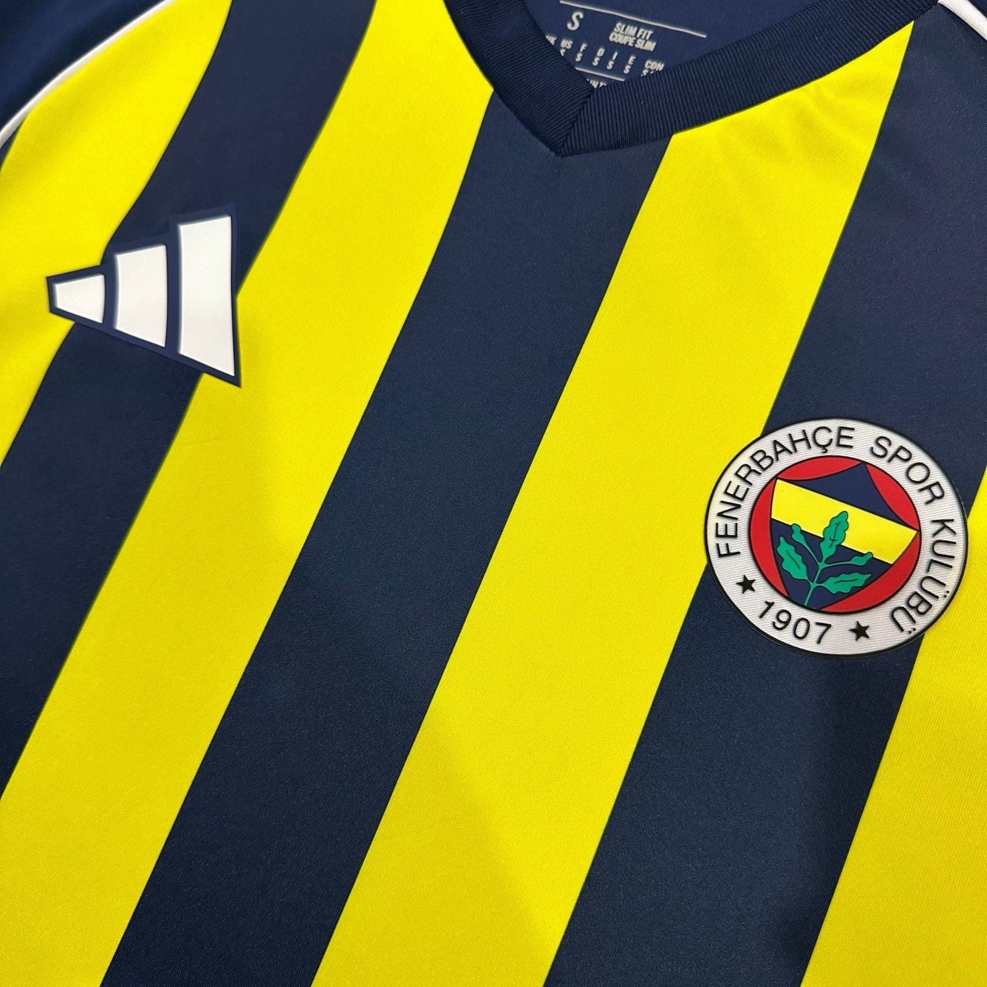 25/26 Fenerbahçe Home Kit from FootballPrestige.com - Premium Football Kits