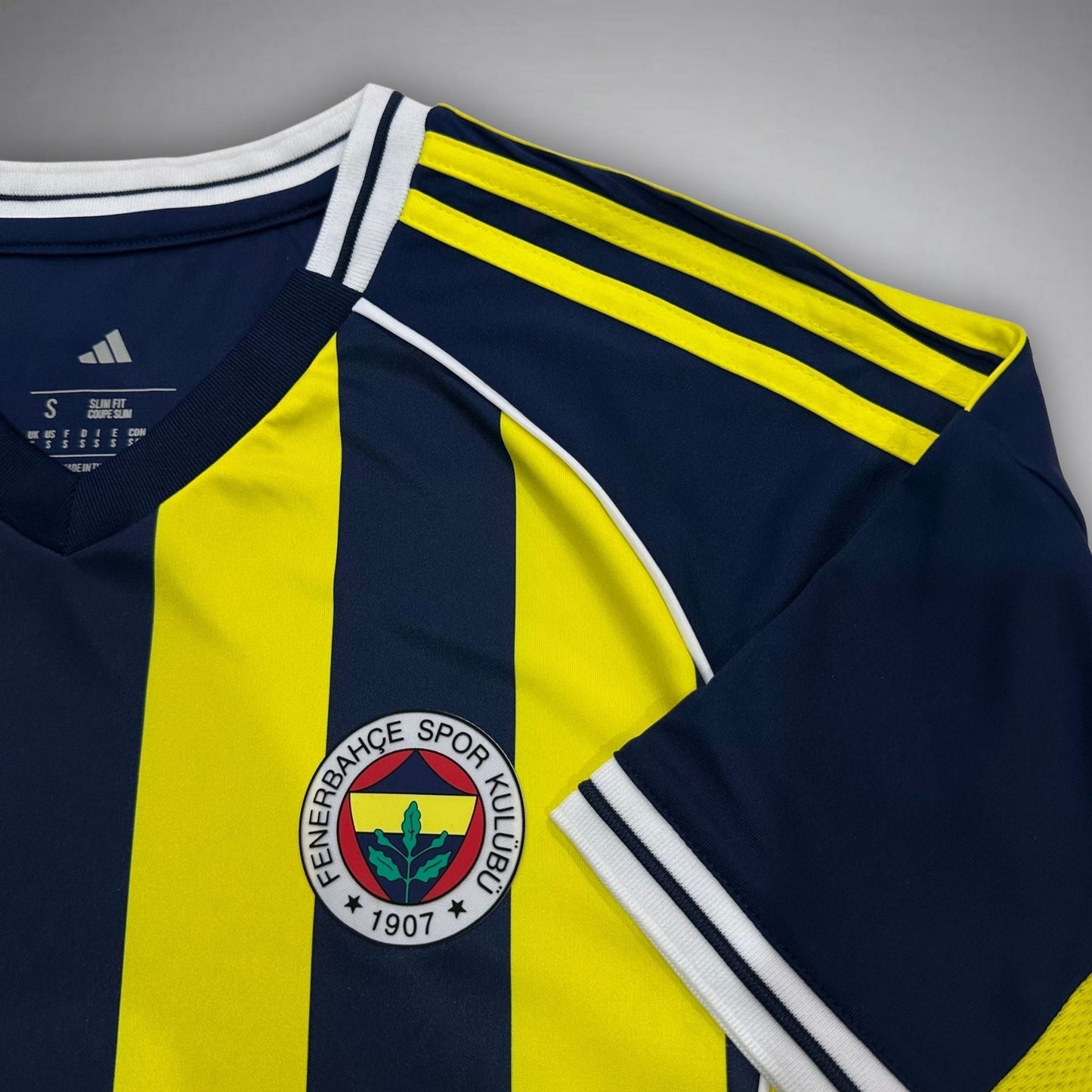 25/26 Fenerbahçe Home Kit from FootballPrestige.com - Premium Football Kits