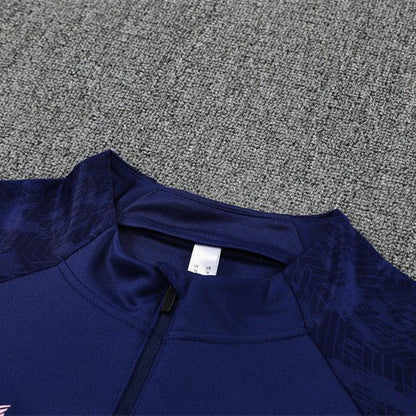 25/26 Feyenoord Training Blue Kids Size Tracksuit from FootballPrestige.com - Premium Football Kits