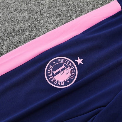 25/26 Feyenoord Training Blue Tracksuit from FootballPrestige.com - Premium Football Kits
