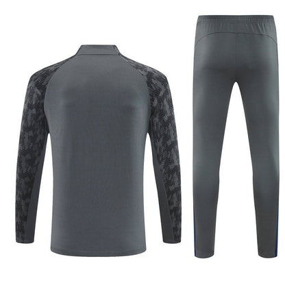 25/26 Feyenoord Training Grey Kids Size Tracksuit from FootballPrestige.com - Premium Football Kits