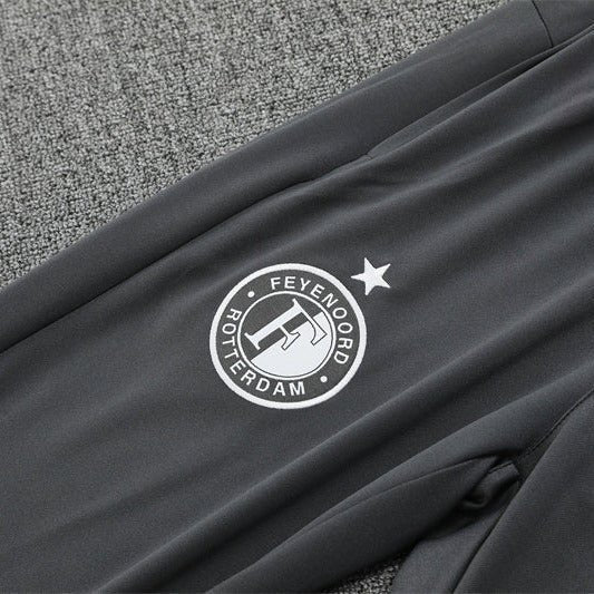 25/26 Feyenoord Training Grey Tracksuit from FootballPrestige.com - Premium Football Kits