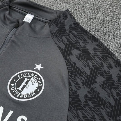 25/26 Feyenoord Training Grey Tracksuit from FootballPrestige.com - Premium Football Kits
