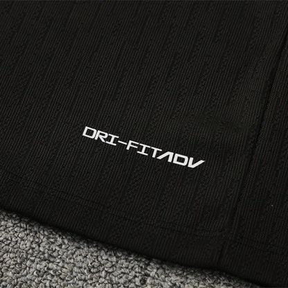 25/26 France Training Black/Light Pink Tracksuit from FootballPrestige.com - Premium Football Kits
