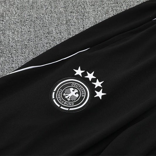 25/26 Germany Training Black Tracksuit from FootballPrestige.com - Premium Football Kits